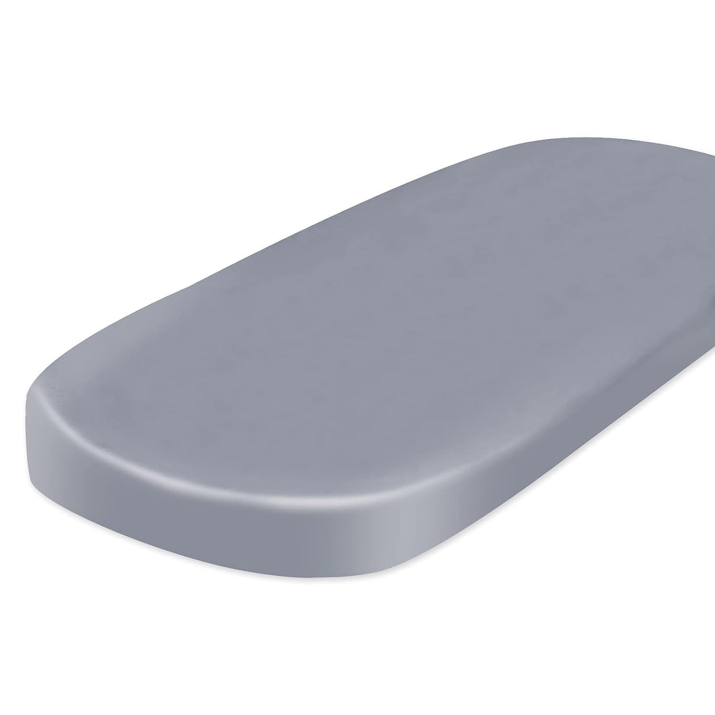 Bassinet Sheets for Baby Boy Girl, Satin Bedside Sleeper Sheets to Fit Mika Micky&Baby Delight&Dream On Me&Baby Joy Bassinet, Bassinet Sheet for Baby Hair (33"x20"x5") Silk Bassinet Sheets, Grey