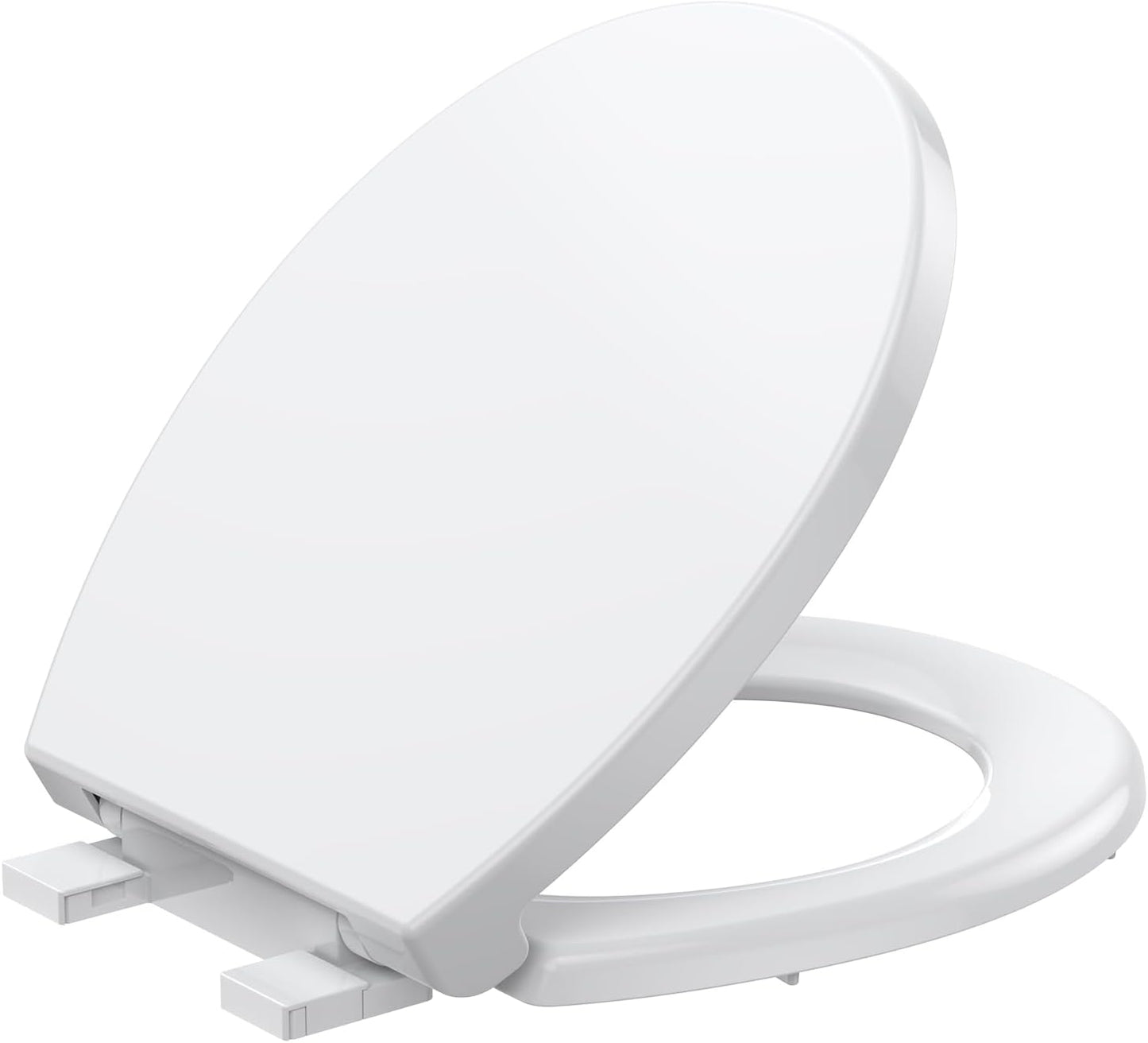 Toilet Seat with Toddler Seat Elongated, PP Material Family Toilet Seat Cover, Soft Close Adult & Toddler Seats, Easy to Clean, Safe Potty Training Solution for Kids, Bathroom Upgrade for Home