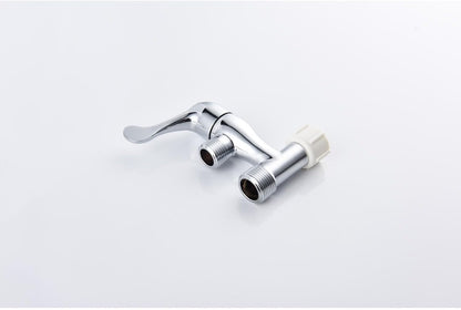Handheld Bidet Sprayer for Toilet, Cloth Diaper Sprayer with Stainless Steel Hose, Holder, and T-Valve (Silver)