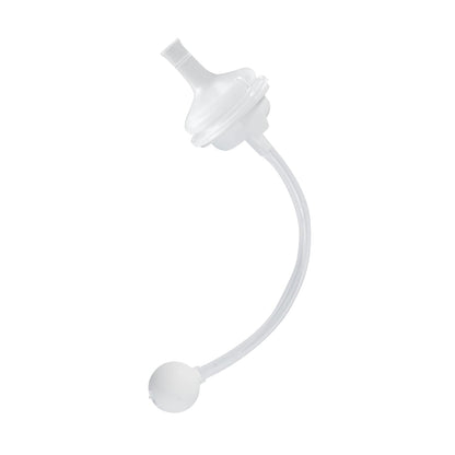 Pigeon Sippy Straw Conversion Kit for Babies 6M+ | Soft Silicone Sipper, Weighted Straw & Cleaning Brush | Smooth Bottle-to-Cup Transition