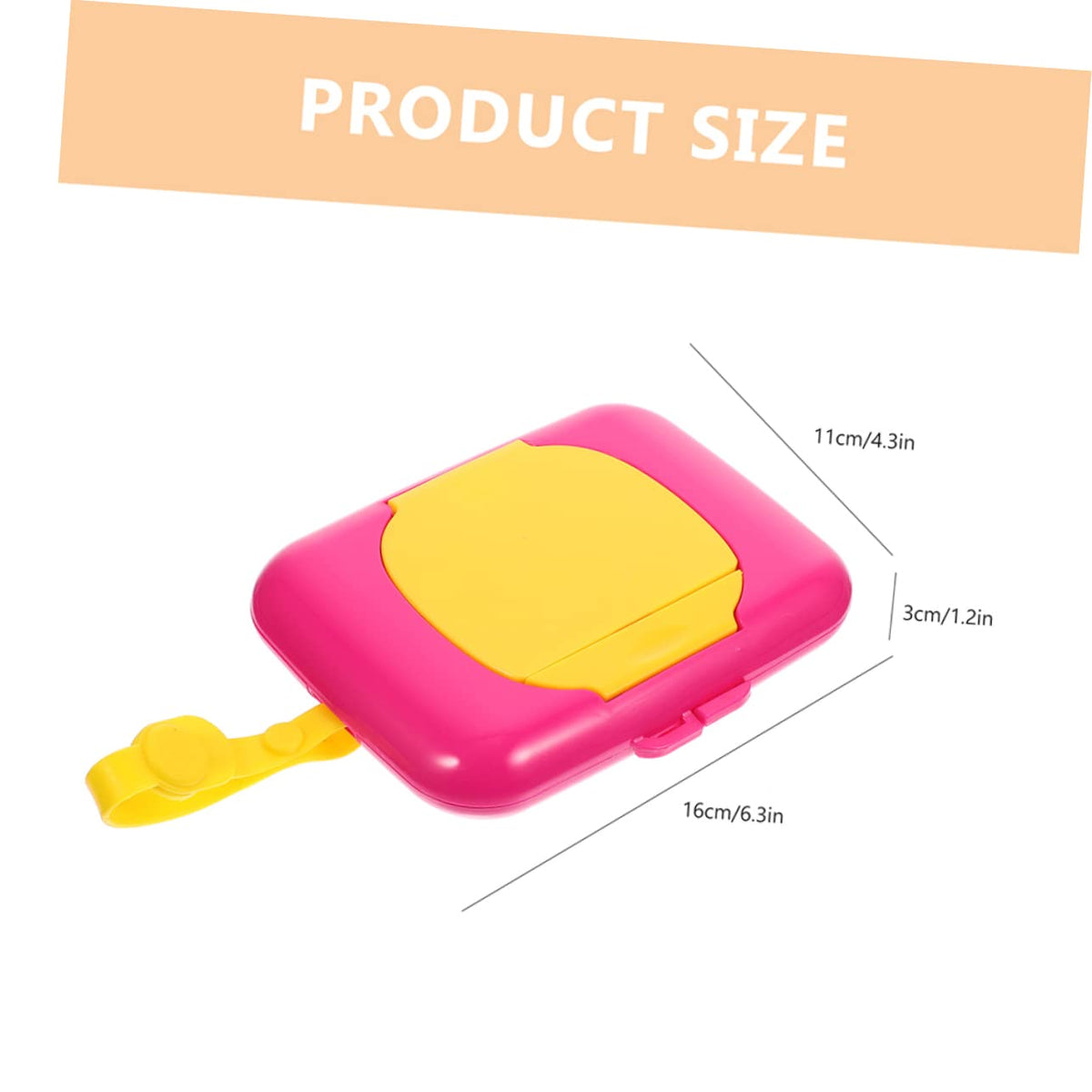 2Pcs Portable Wipes Dispenser Case Reusable Wipe Holder for Travel Easy to Clean and for Cribs High Chairs Go Use and Design
