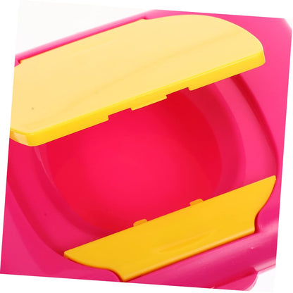 2Pcs Portable Wipes Dispenser Case Reusable Wipe Holder for Travel Easy to Clean and for Cribs High Chairs Go Use and Design