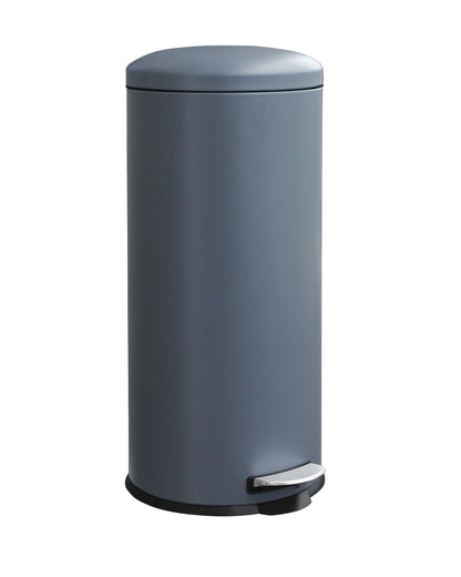 Diaper Pail, Airtight Odor Control Baby Diaper Bin with Childproof Lock, Stainless Steel Garbage Pail with lid, 15 Liter/ 4 Gallon Compact Nursery Trash Can with Removal Inner Liner, Blue