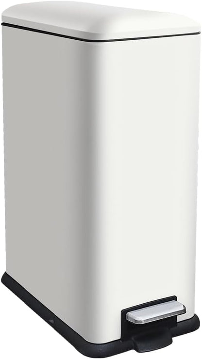 Diaper Pail, Baby Diaper Trash Can with Removal Inner Liner, Childproof Lock, Stainless Steel Garbage Pail with lid, Soft Close, Odor Control Diaper Disposal Bin, 4 Gallon Pink Diaper Can