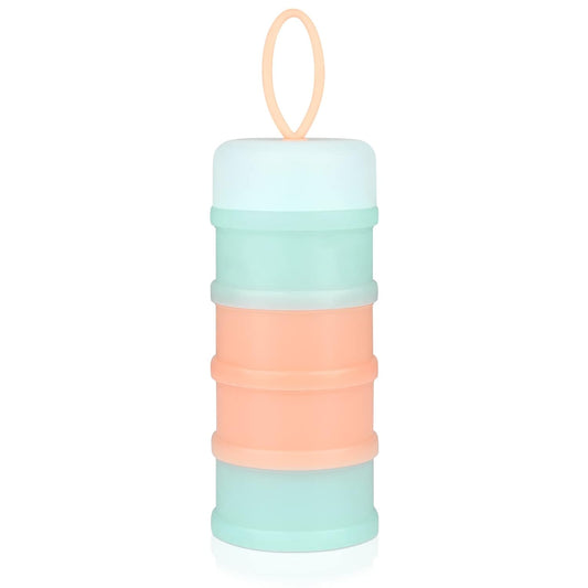 Accmor Baby Formula Dispenser On The Go, Stackable Formula Dispenser Formula Container to Go, Non-Spill Portable Milk Powder Kids Snack Storage Container, BPA Free