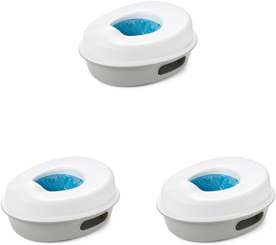 Skip Hop Go Time Multi-Stage 3 in 1 Potty Seat, White/Grey