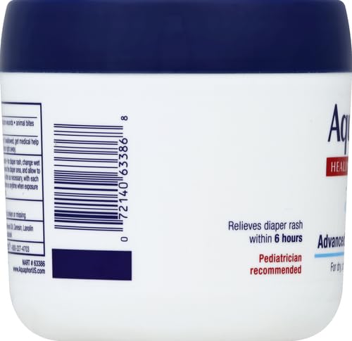 Aquaphor Baby Healing Ointment (14 Oz) + 3-in-1 Diaper Rash Cream (3.5 Oz), Hypoallergenic and Fragrance Free Skin Care Set for Babies