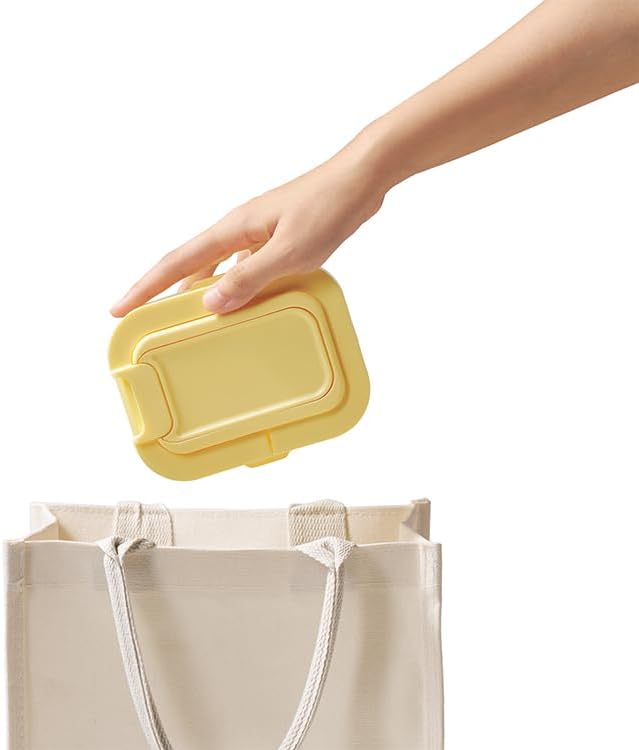Shockproof Airtight Baby Formula Container with Scoop，Baby Formula Dispenser for Travel Outdoor Activities,BPA Free (Yellow, 1000ml)