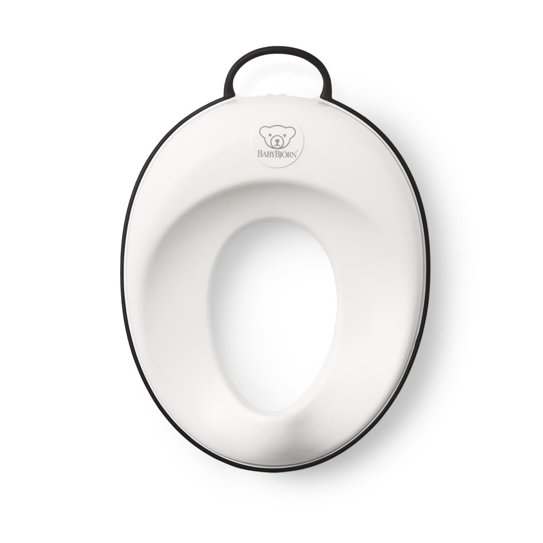 BABYBJORN Toilet Trainer, White/Gray