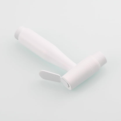 Tecmolog Dual Mode Bidet Sprayer Head Stainless Steel Cloth Diaper Shattaf Hygiene Toilet Replacement, White, WS024AW