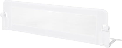 HONEY JOY Bed Rail for Toddlers, 60-Inch Extra Long, Foldable Portable Swing Down Safety Bed Guard Rail, Toddler Bed Rails for Crib, King Queen Full Twin Size Bed Mattress (White)