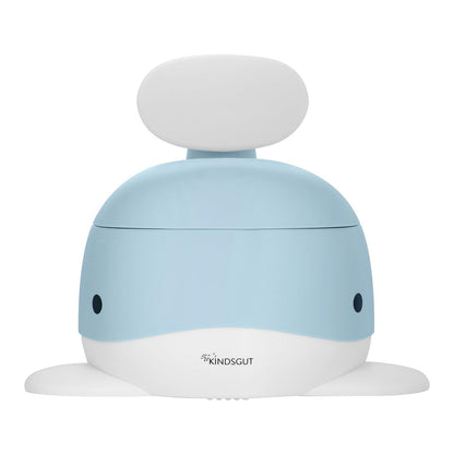 Kindsgut Whale Potty Training Toilet – Ergonomic Toddler Potty for Boys & Girls, Designed in Germany, Non-Slip & Easy Clean, Pigeon Blue