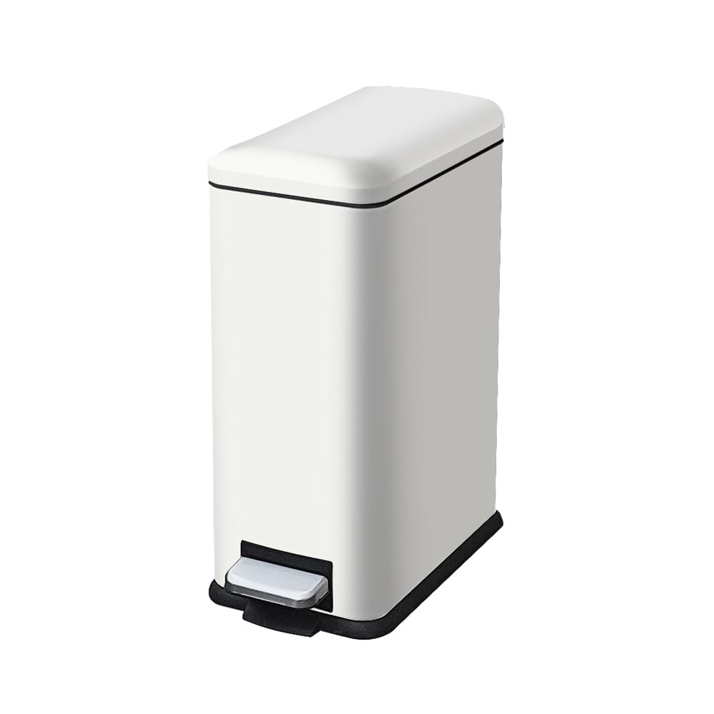 Diaper Pail, Airtight Odor Control Baby Diaper Bin with Childproof Lock, Stainless Steel Garbage Pail with lid, 15 Liter/ 4 Gallon Compact Nursery Trash Can with Removal Inner Liner, Blue