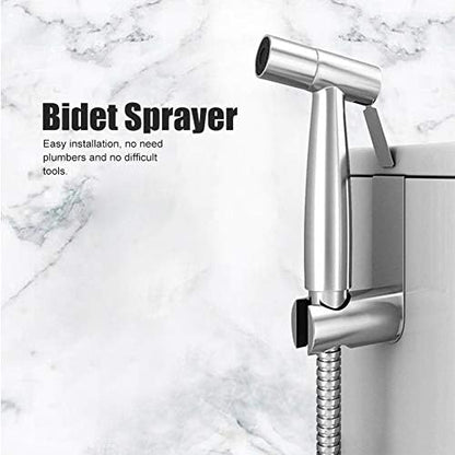 Bidet Sprayer,Bidet Attachment for Toilet,Bidet Sprayer for Toilet,Handheld Sprayer Kit for Toilet Handheld Bidet Cloth Diaper Sprayer Set Muslim Shower Toilet Sprayer