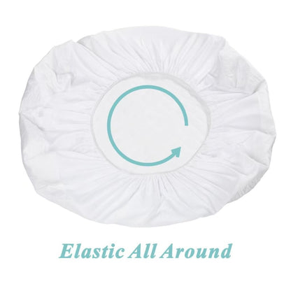 American Baby Company Waterproof Fitted Pack and Play Mattress Protector 39" x 27" - Quilted, Noiseless, Ultra-Soft & Breathable Playpen and Pack n Play Mattress Cover