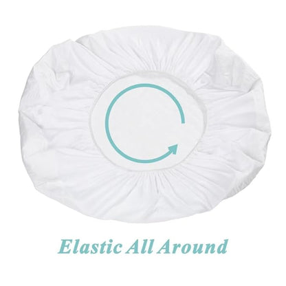 American Baby Company Waterproof Fitted Pack and Play Mattress Protector 39" x 27" - Quilted, Noiseless, Ultra-Soft & Breathable Playpen and Pack n Play Mattress Cover