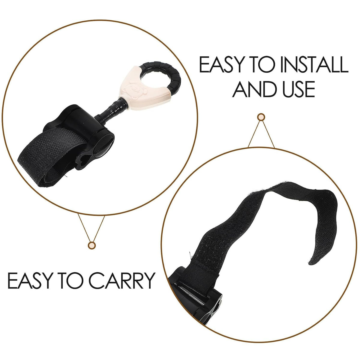 2pcs Universal Handlebar Hanging Hook for Bag and Package