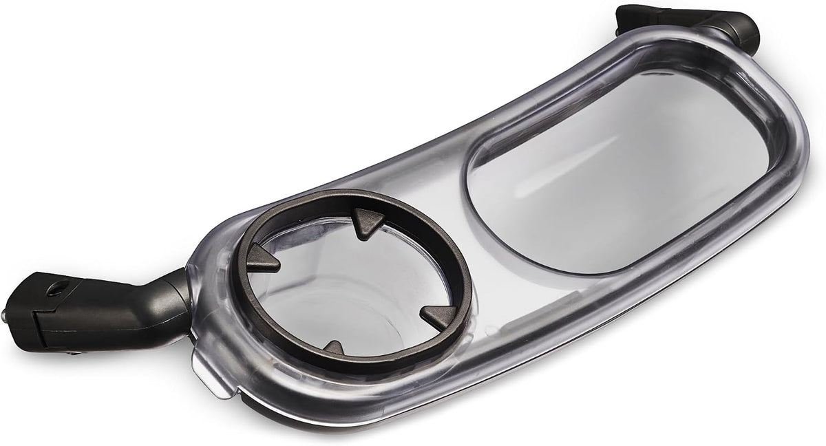 Snack Tray Fits for UPPAbaby Vista V3/Vista V2/Vista/Cruz/Cruz V2/ RumbleSeat/RumbleSeat V2, Updated Snack Tray with Two Snack Compartments & Cup Holder, Quick Attachment, Stroller Accessories