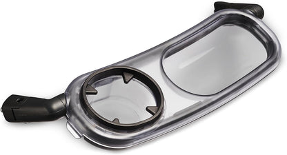 Snack Tray Fits for UPPAbaby Vista V3/Vista V2/Vista/Cruz/Cruz V2/ RumbleSeat/RumbleSeat V2, Updated Snack Tray with Two Snack Compartments & Cup Holder, Quick Attachment, Stroller Accessories