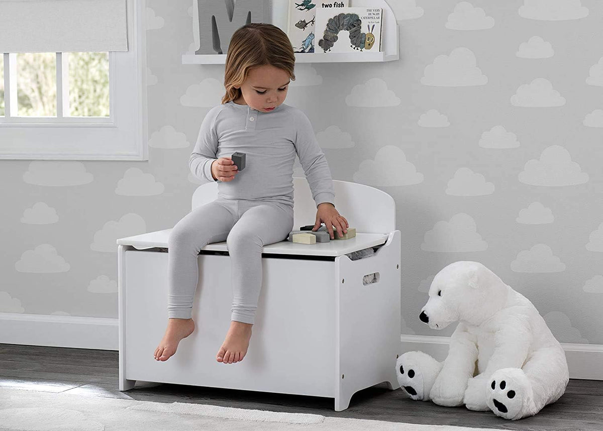 MySize Deluxe Toy Box, Grey
