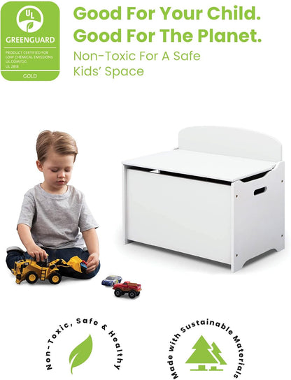 MySize Deluxe Toy Box, Grey