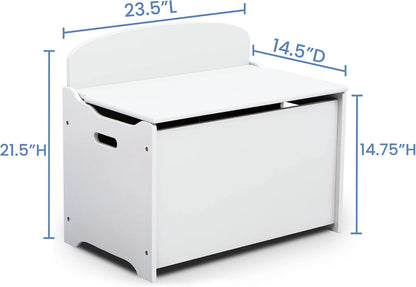MySize Deluxe Toy Box, Grey