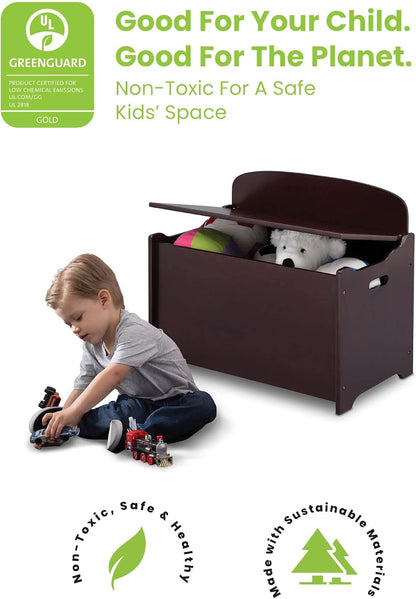 MySize Deluxe Toy Box, Grey