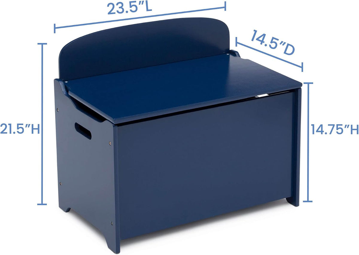 MySize Deluxe Toy Box, Grey