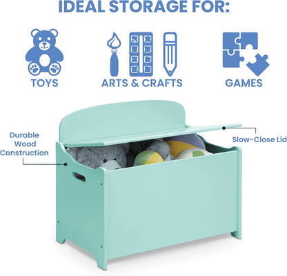 MySize Deluxe Toy Box, Grey