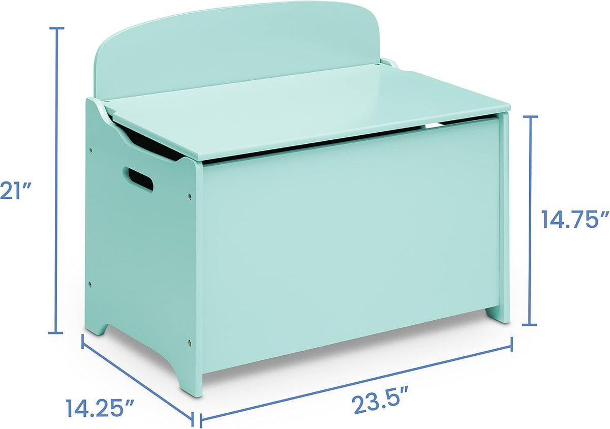 MySize Deluxe Toy Box, Grey