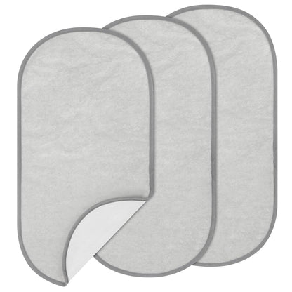 Waterproof Changing Pad Liners, Diaper Changing Pad Covers, 3 Count, White
