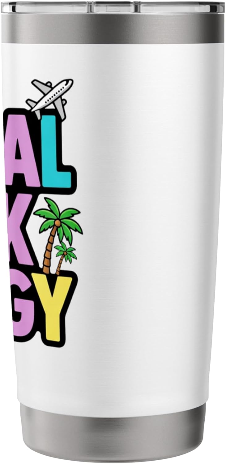 Global Desk Energy Travel Work Lifestyle Design Stainless Steel Insulated Tumbler