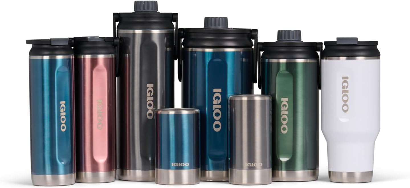 Flip 'n' Sip Tumbler | Stainless Steel Water Bottle