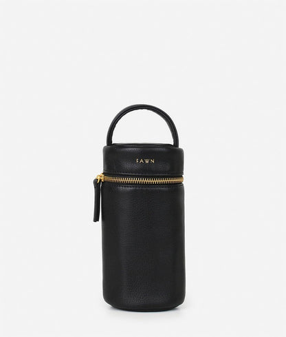 The Bottle Bag, Insulated Bottle Bag for Daycare, Travel and More, Premium Matte Faux Leather Insulated Bag, Cooler Bag Fits Most Standard Bottle Sizes, 4x3.5x7.5 inches