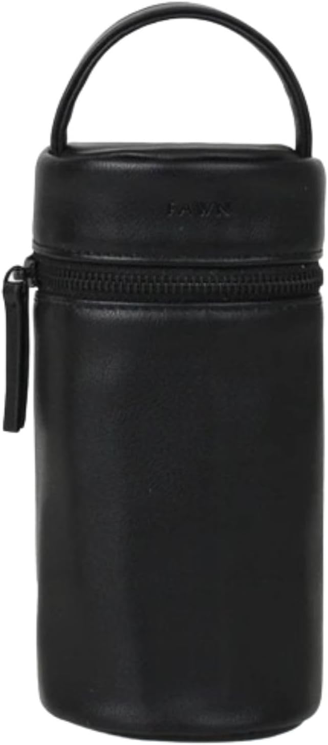The Bottle Bag, Insulated Bottle Bag for Daycare, Travel and More, Premium Matte Faux Leather Insulated Bag, Cooler Bag Fits Most Standard Bottle Sizes, 4x3.5x7.5 inches