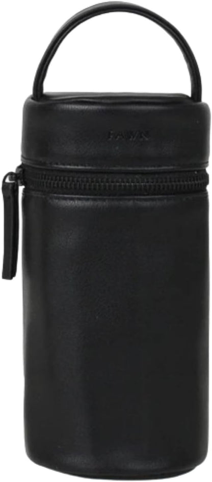 The Bottle Bag, Insulated Bottle Bag for Daycare, Travel and More, Premium Matte Faux Leather Insulated Bag, Cooler Bag Fits Most Standard Bottle Sizes, 4x3.5x7.5 inches
