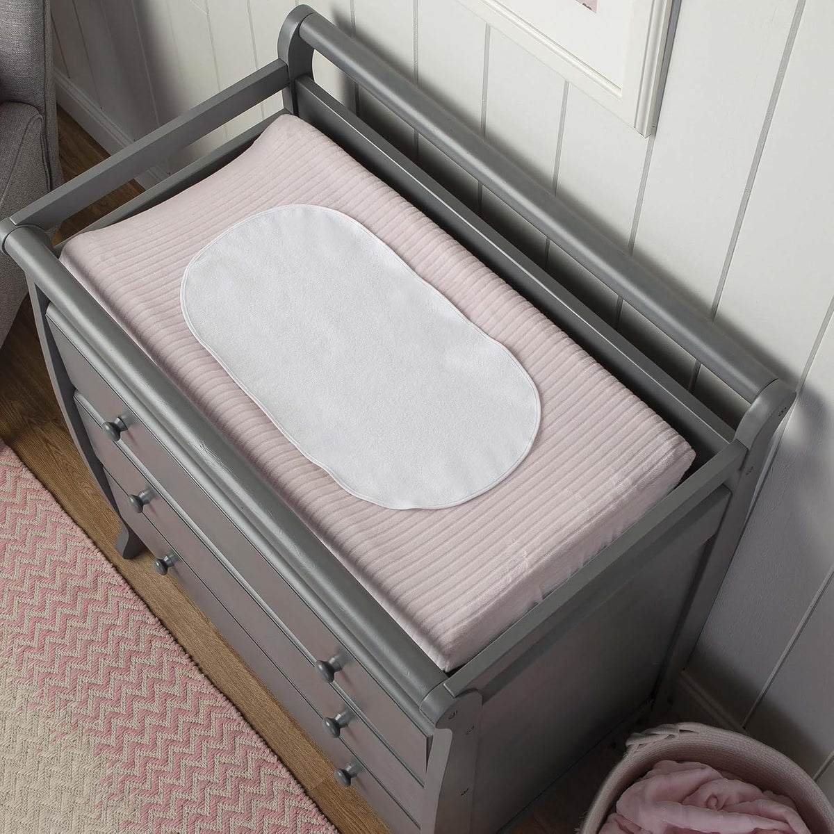 Boppy Changing Pad Liners, 3 Pack, Waterproof Terrycloth, Machine Washable