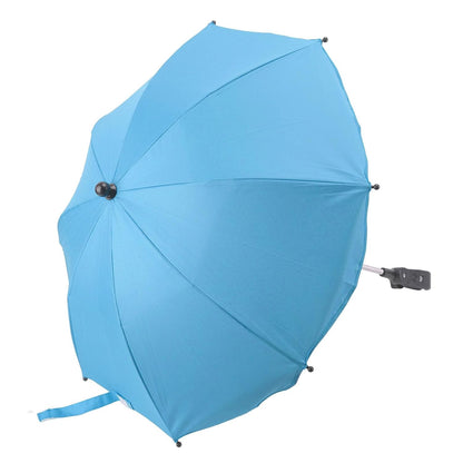 Baby Stroller Parasol, 14in Universal Umbrella with Clamp, 360 Degree Adjustable Stroller Sun Shade, Umbrella for Trolley, Bike, Wheelchair, Beach Chair (1#)