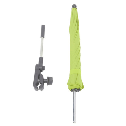 Baby Stroller Parasol, 14in Universal Umbrella with Clamp, 360 Degree Adjustable Stroller Sun Shade, Umbrella for Trolley, Bike, Wheelchair, Beach Chair (1#)