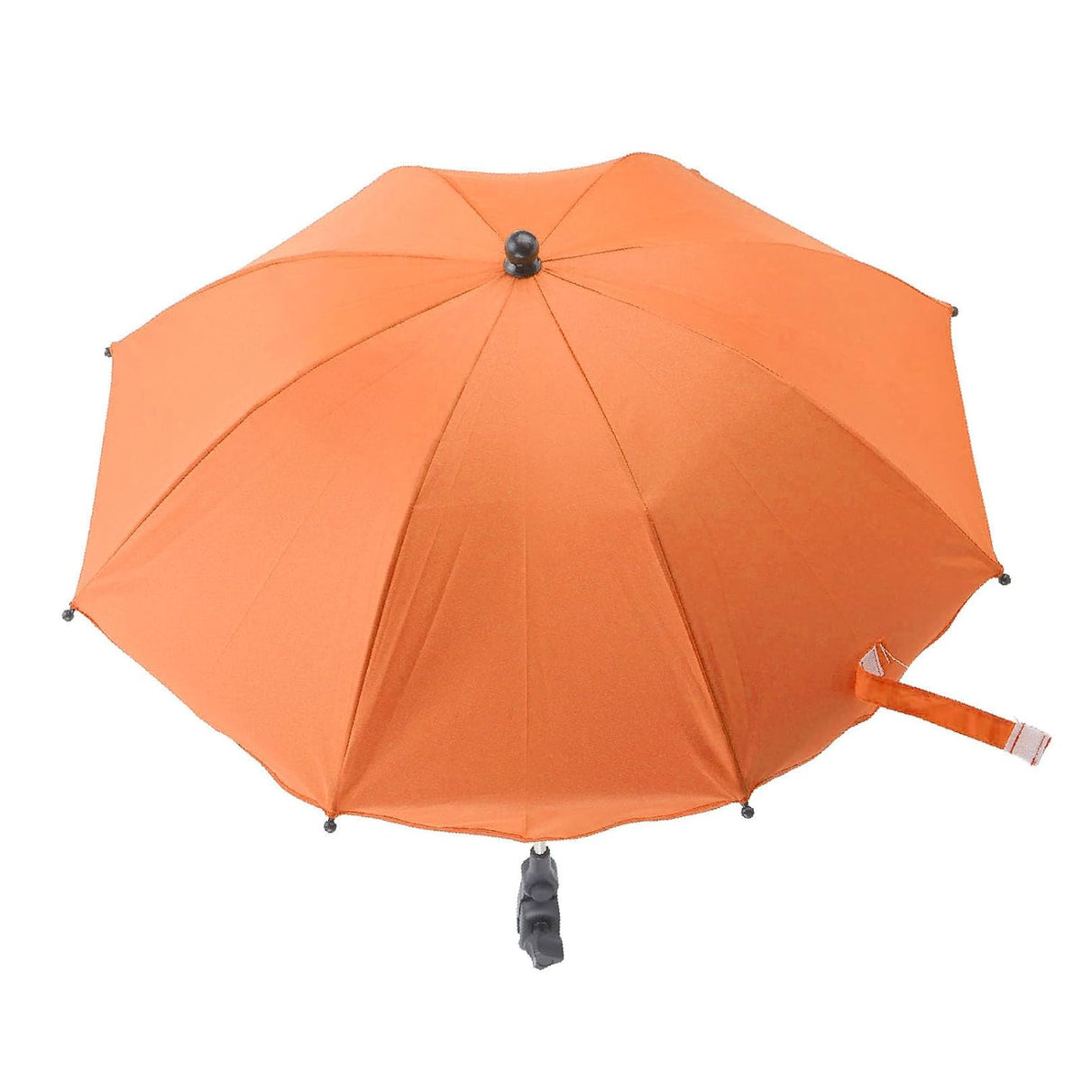 Baby Stroller Parasol, 14in Universal Umbrella with Clamp, 360 Degree Adjustable Stroller Sun Shade, Umbrella for Trolley, Bike, Wheelchair, Beach Chair (1#)