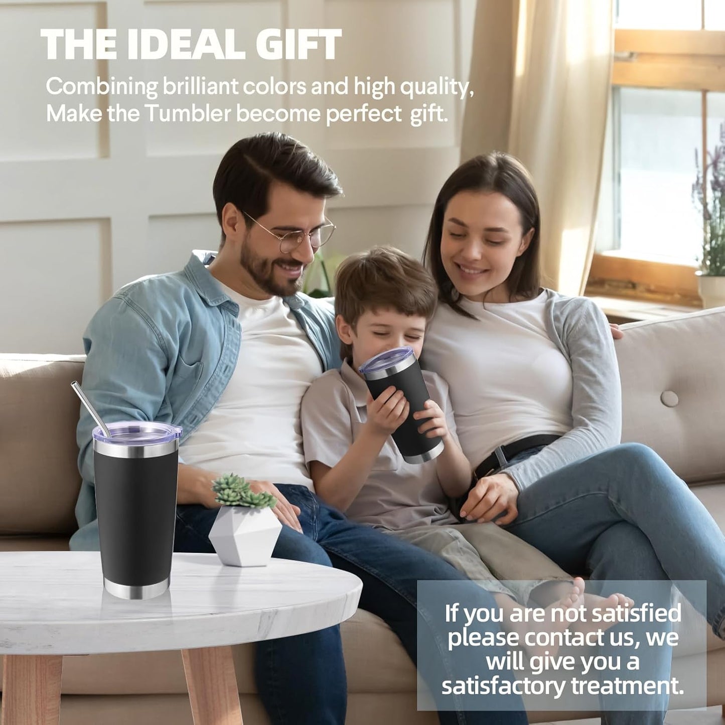 Volhoply 20oz Stainless Steel Tumbler with Lid and Straw,Double Wall Insulated Travel Iced Coffee Mug Fits Cup Holder,Powder Coated Cups for Hot and Cold Drinks,Gifts for Women Men（Purple Bule,1 Set）