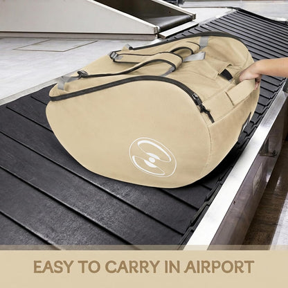 Padded Stroller Travel Bag for Airplane with Backpack Straps