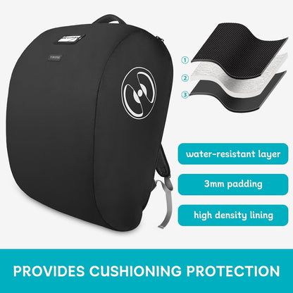 Padded Stroller Travel Bag for Airplane with Backpack Straps