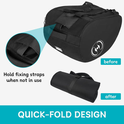 Padded Stroller Travel Bag for Airplane with Backpack Straps