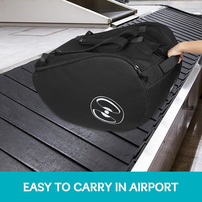 Padded Stroller Travel Bag for Airplane with Backpack Straps