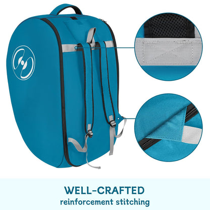 Padded Stroller Travel Bag for Airplane with Backpack Straps
