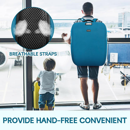 Padded Stroller Travel Bag for Airplane with Backpack Straps