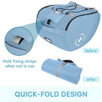 Padded Stroller Travel Bag for Airplane with Backpack Straps