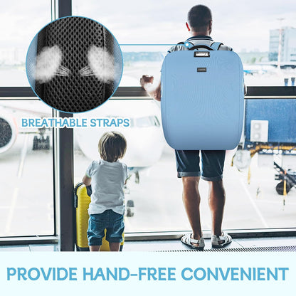 Padded Stroller Travel Bag for Airplane with Backpack Straps