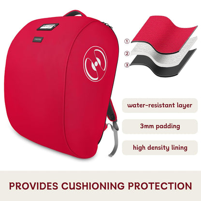 Padded Stroller Travel Bag for Airplane with Backpack Straps